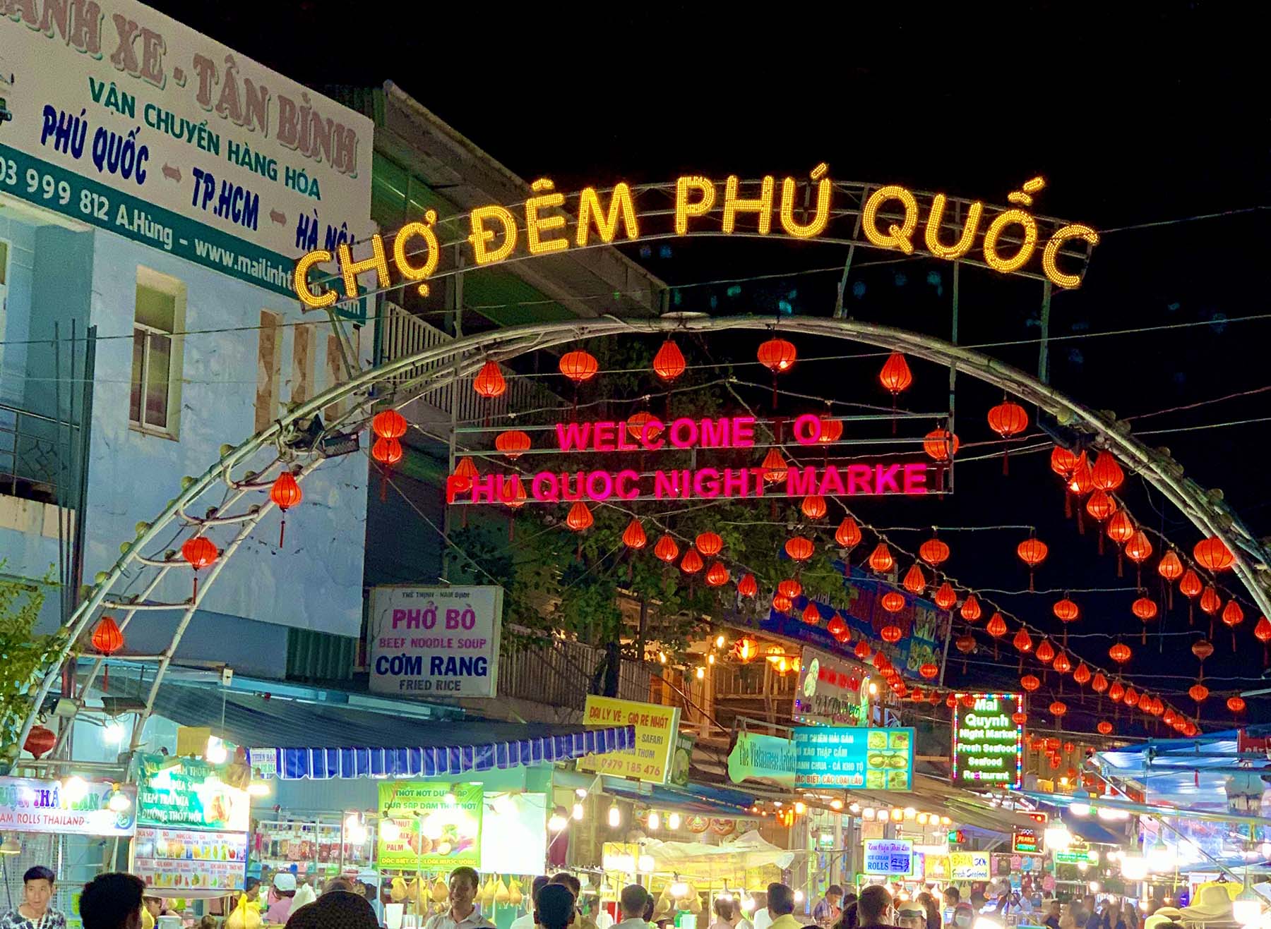 Chợ đêm Phú Quốc – Hải sản Phú Quốc tươi ngon tại Đảo Ngọc xinh đẹp