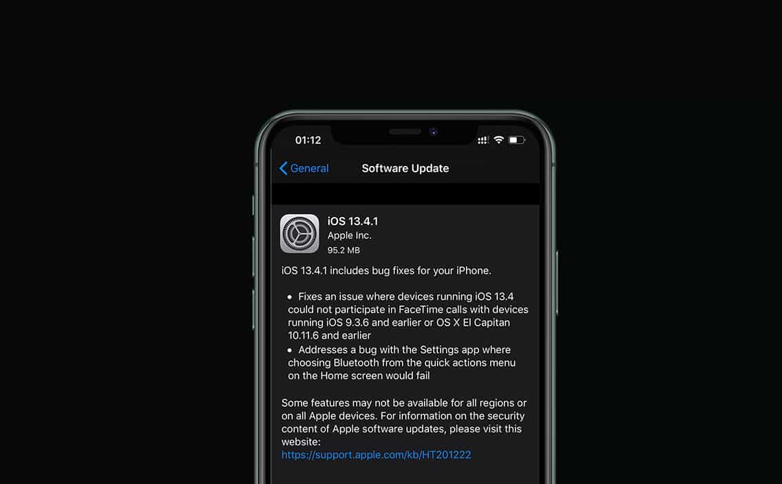 iOS 13.4.1 chính thức được Apple phát hành, mời anh em lên luôn