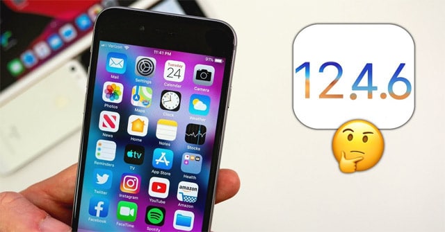 iOS 12.4.6 mới được Apple phát hành dành cho iPhone 5s, iPhone 6