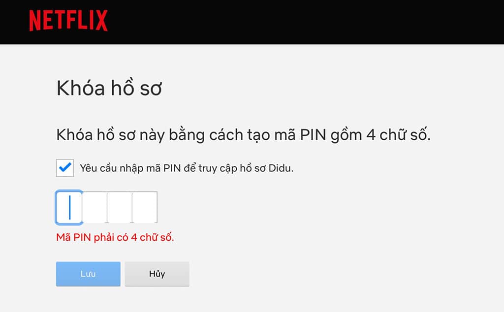 Hướng dẫn tạo mã PIN khoá tài khoản Netflix của bạn - Trang 3