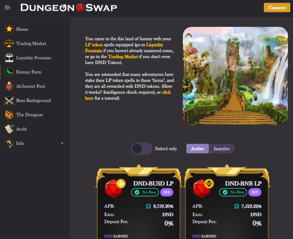 DungeonSwap (DND) là gì? Toàn bộ thông tin về dự án DungeonSwap