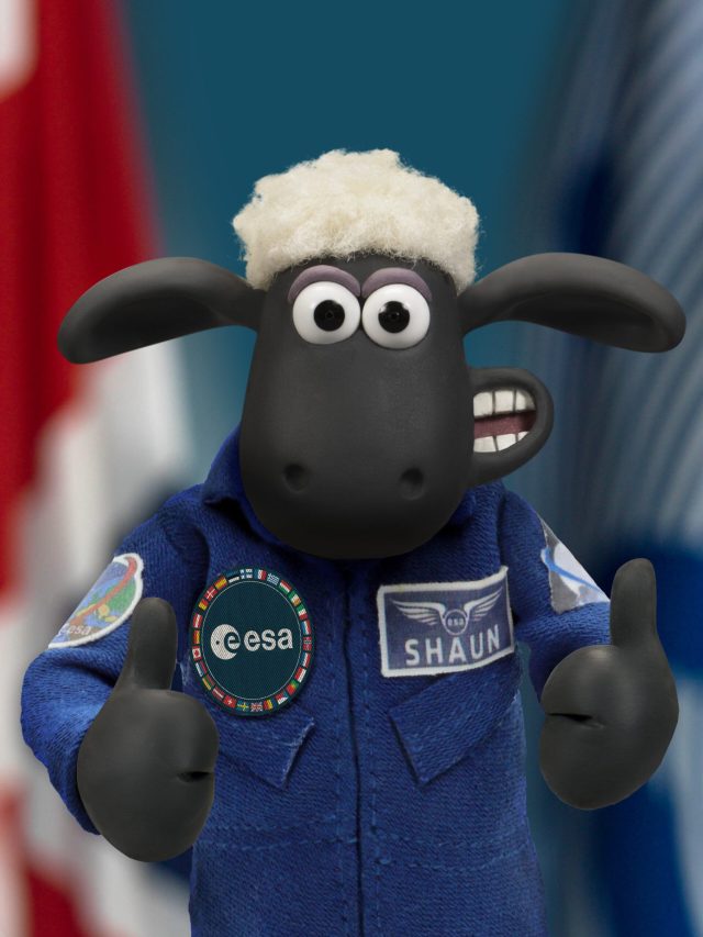 Astronaut Shaun the Sheep return